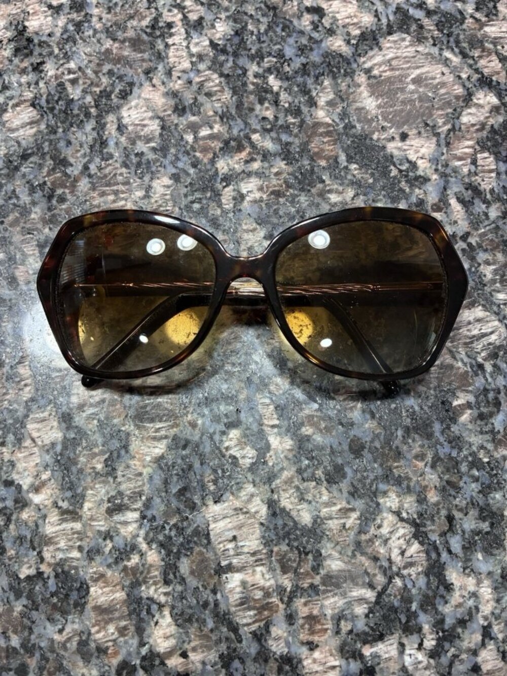 Burberry B4193 Sunglasses Tortoise Gold Twisted Temple 3002/T5 57mm Polarized